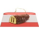 100% Italian yule log case 750 g