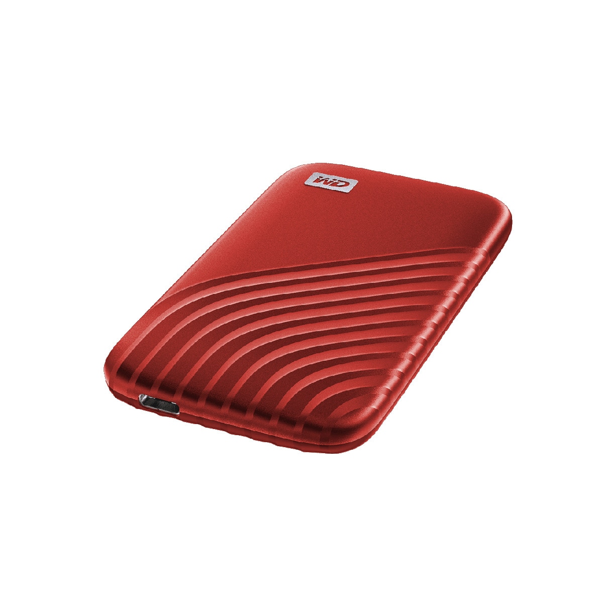 Disco duro externo SSD Western Digital My Passport 1TB USB 3.1 Rojo Rojo-4