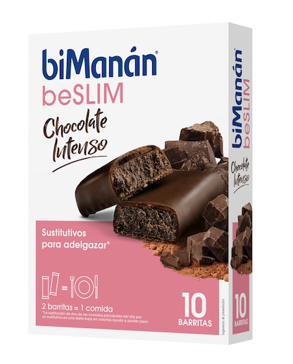 Imagen 0 de Barritas Chocolate Intenso Sustitutive Bimanán