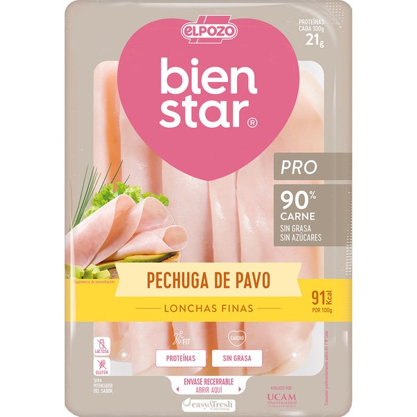 Comprar BienStar + Pro pechuga de pavo sin grasa sin