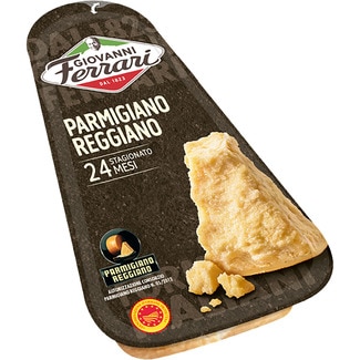 queso de vaca elaborado con leche cruda DOP Parmigiano Reggiano cuña 150 g curación mínima 24 meses - Giovanni Ferrari