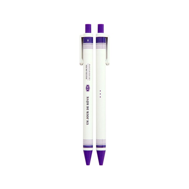 Imagen 0 de Bolígrafo de Gel Iconic Tinta Violeta Punta 0,38mm