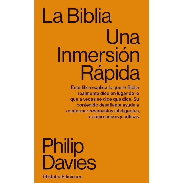 Imagem 0 de La biblia: Una inmersión rápida(Tapa blanda)