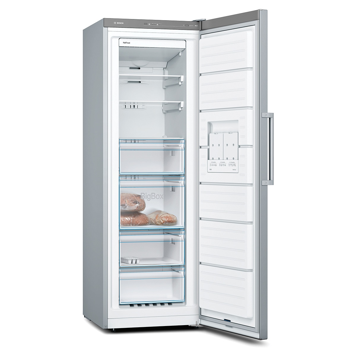 Congelador vertical Bosch No Frost - GSN33VLEP Inox-2