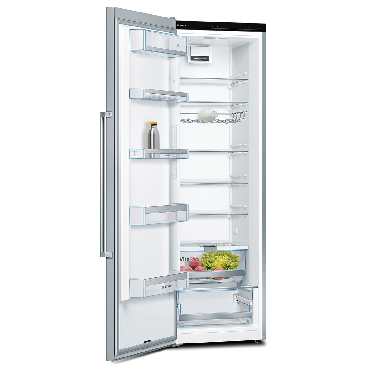 Frigorífico 1 puerta Bosch cajón VitaFresh plus - KSV36AIDP Acero Inox-2