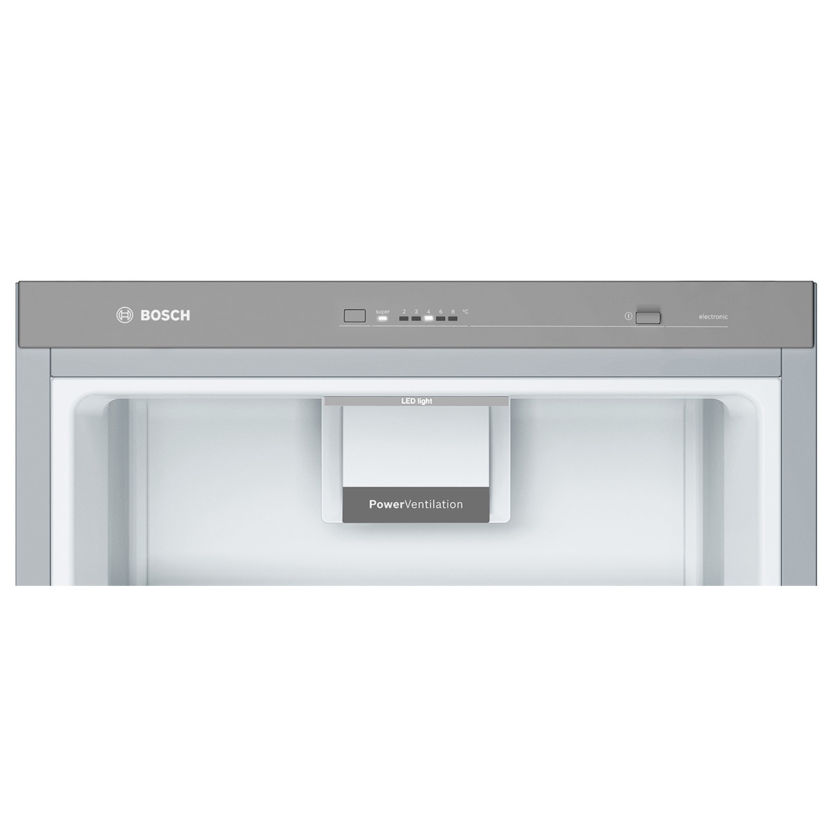 Frigorífico 1 puerta Bosch cajón VitaFresh - KSV33VLEP Inox-3