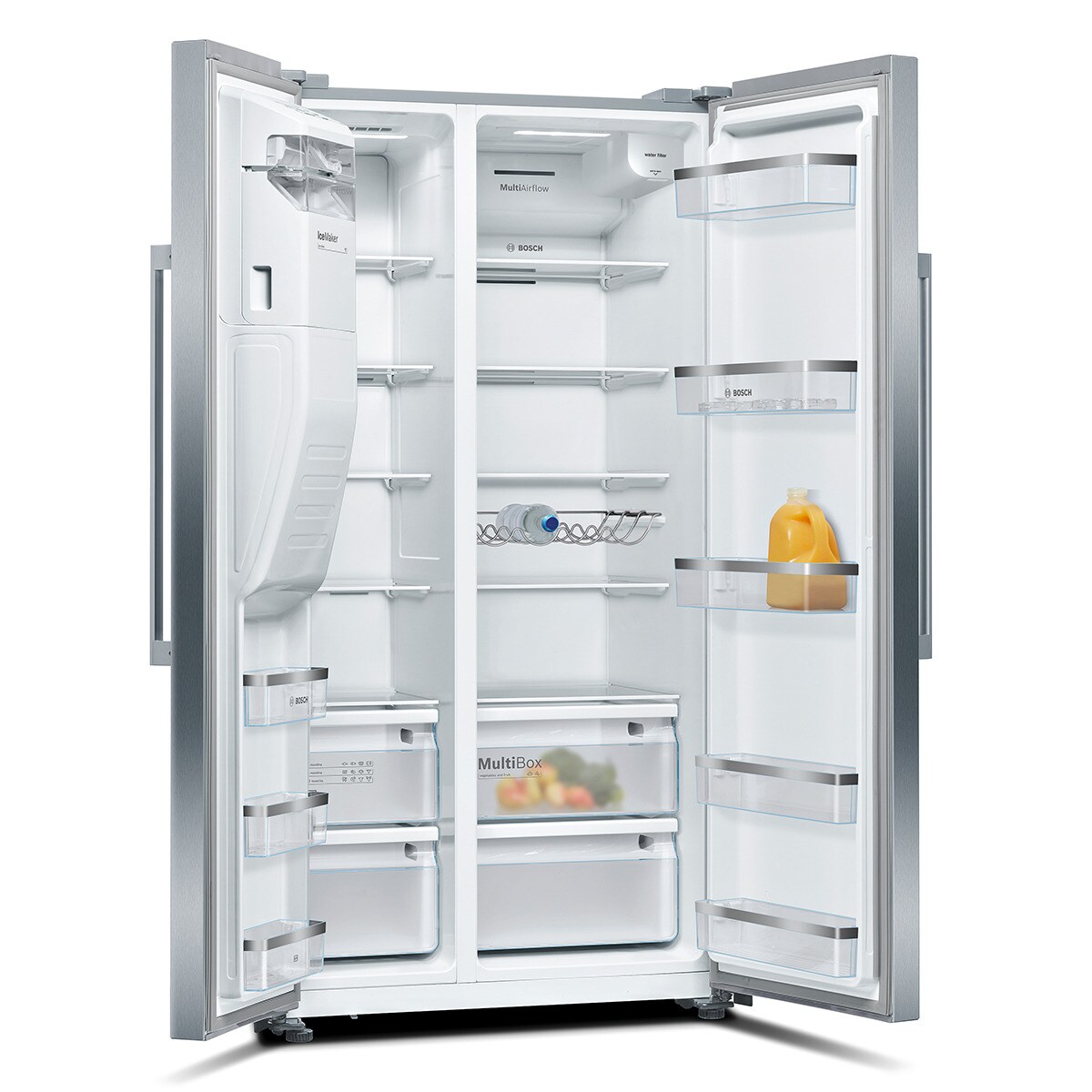 Frigorífico americano Bosch No Frost - Dispensador - KAD93AIEP Inox antihuellas-2