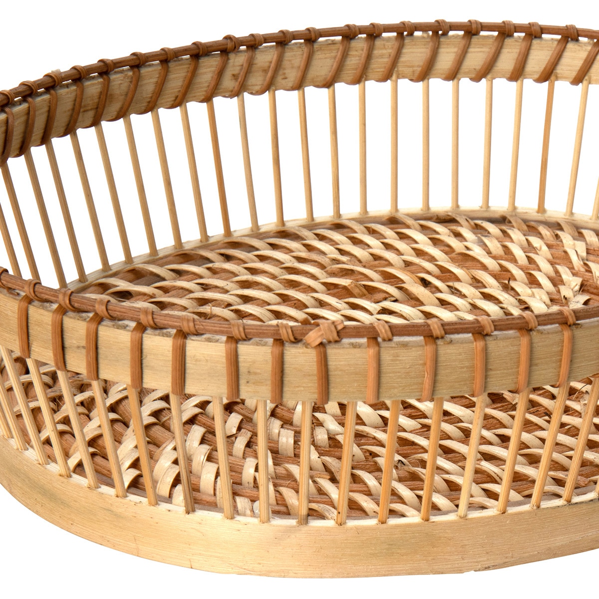 Cesto de pão Bamboo Castanho-claro-2