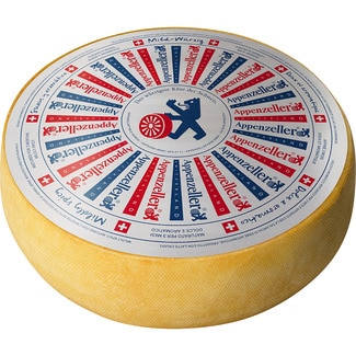 Appenzeller queso suizo curado de vaca suave y aromático elaborado con leche cruda maduración 3 meses - Emmi