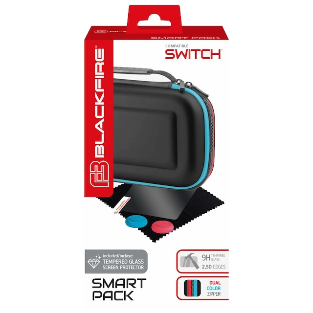 Imagem 0 de Blackfire Pack Smart Bolsa + Protector de Ecrã Nintendo Switch