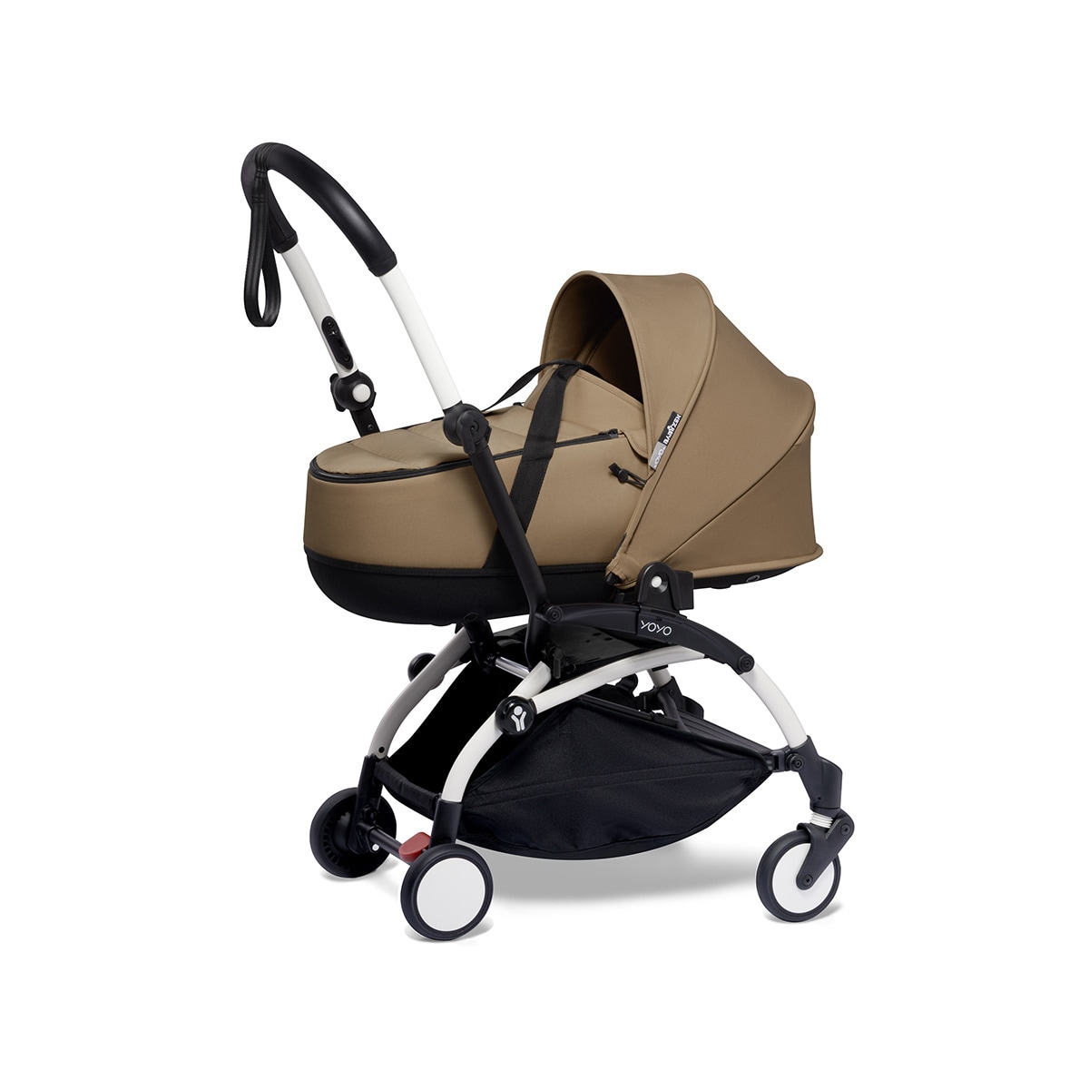 Carro de bebé dúo Babyzen Yoyo 2 con Chasis blanco y Capazo