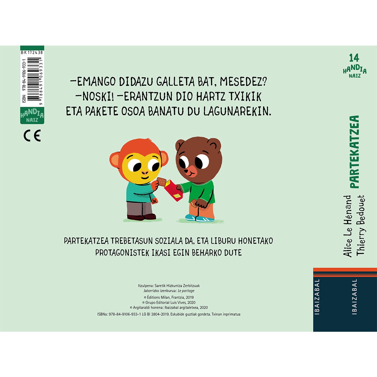 Partekatzea(Tapa blanda) 2