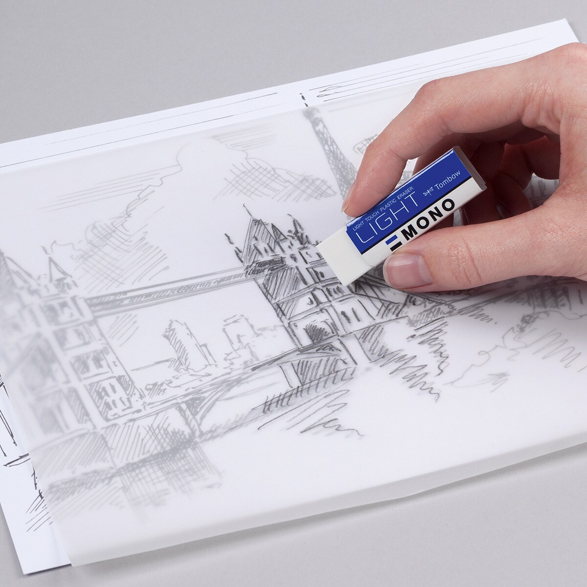 Borracha MONO Light de toque delicado 2