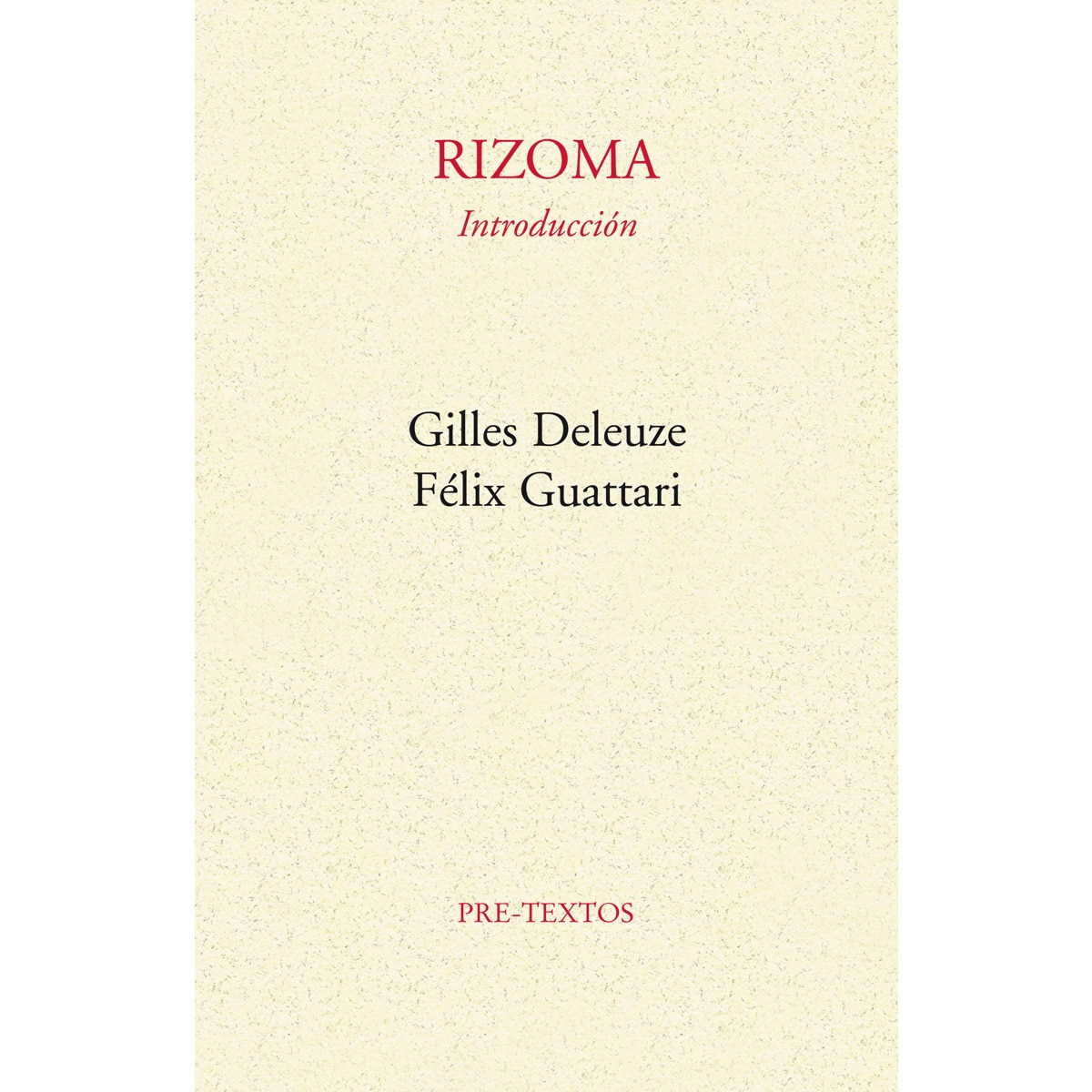 Imagem 0 de Rizoma: Introducción(Tapa blanda)