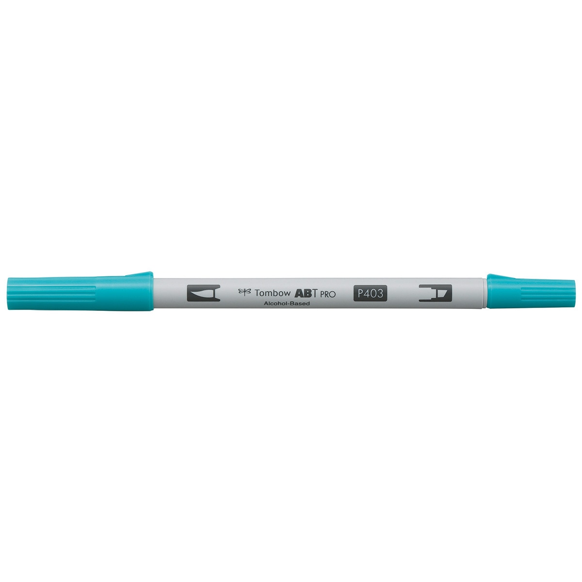 Marcador Dual Brush ABT PRO Base de álcool de ponta dupla Bright Blue 403 Azul-1