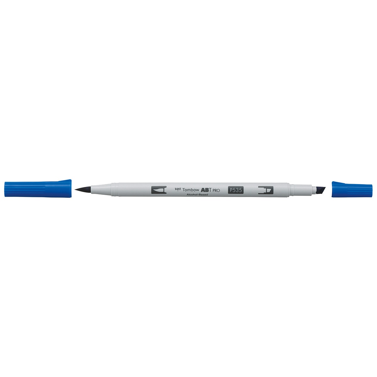 Marcador Dual Brush ABT PRO Base de álcool de ponta dupla Cobalt Blue 535 Azul-cobalto-2