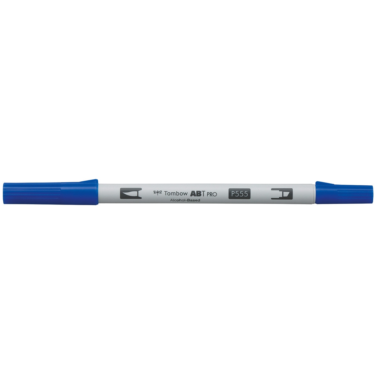 Rotulador Dual Brush ABT PRO Base Alcohol Doble Punta Tombow Ultramarine 555 Azul-1