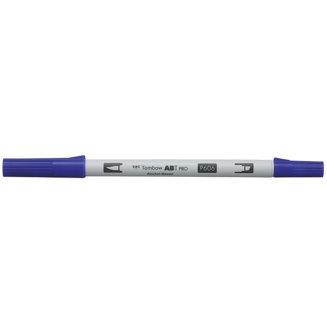 Imagem 0 de Marcador Dual Brush ABT PRO Base de álcool de ponta dupla Violet 606