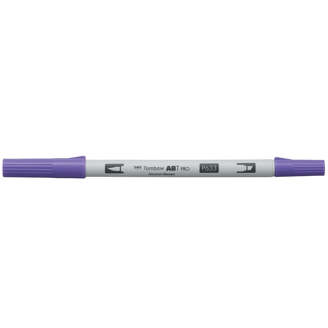 Imagem 0 de Marcador Dual Brush ABT PRO Base de álcool de ponta dupla Deep Lavender 633
