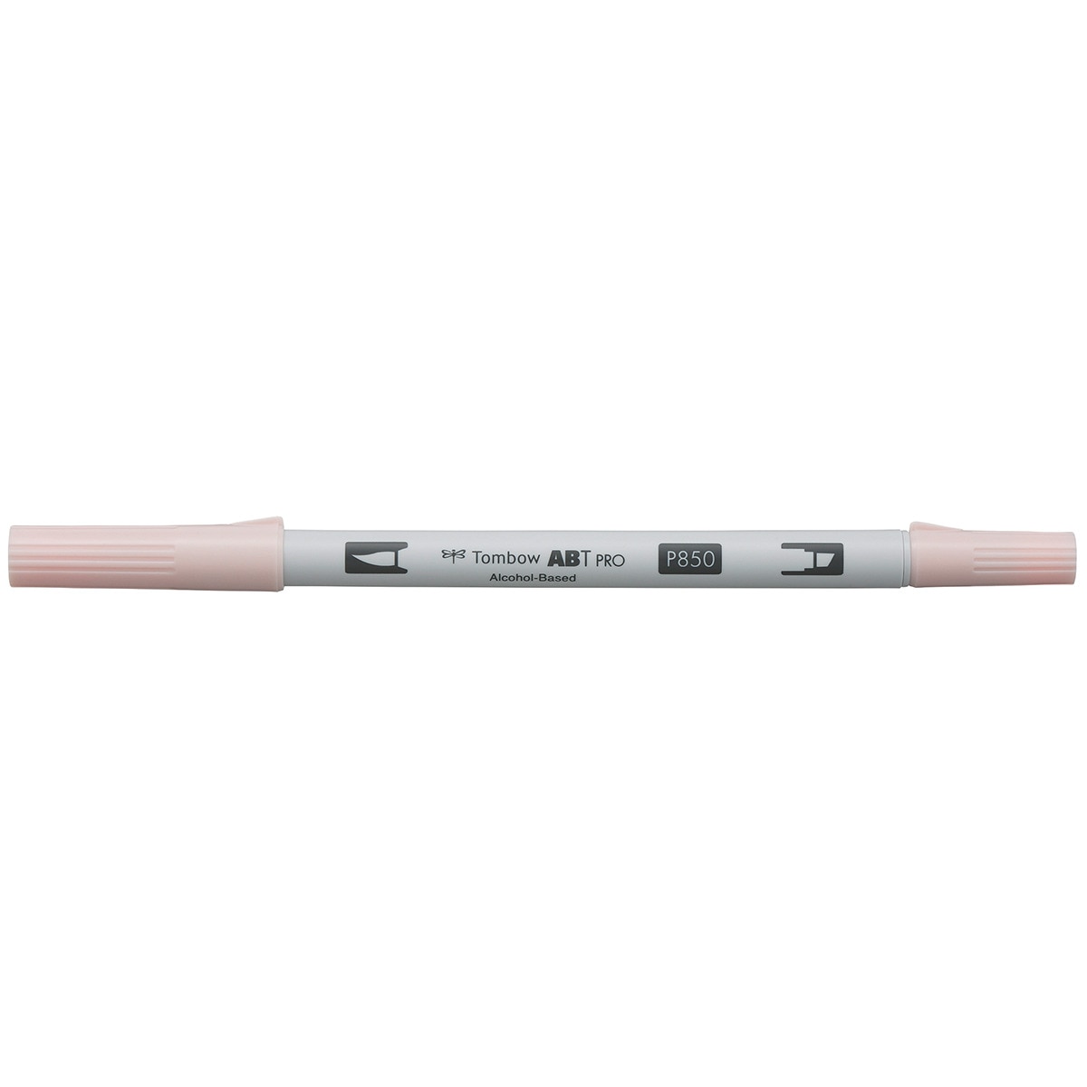 Marcador Dual Brush ABT PRO Base de álcool de ponta dupla Flesh 850 Laranja-1