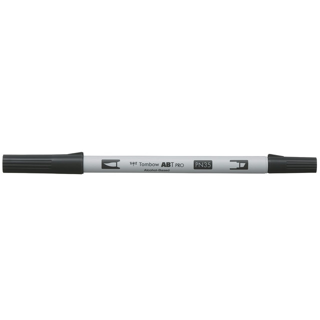 Imagem 0 de Marcador Dual Brush ABT PRO Base de álcool de ponta dupla Cool Grey 12 N35