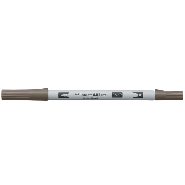 Imagem 0 de Marcador Dual Brush ABT PRO Base de álcool de ponta dupla Warm Gray 4 N69