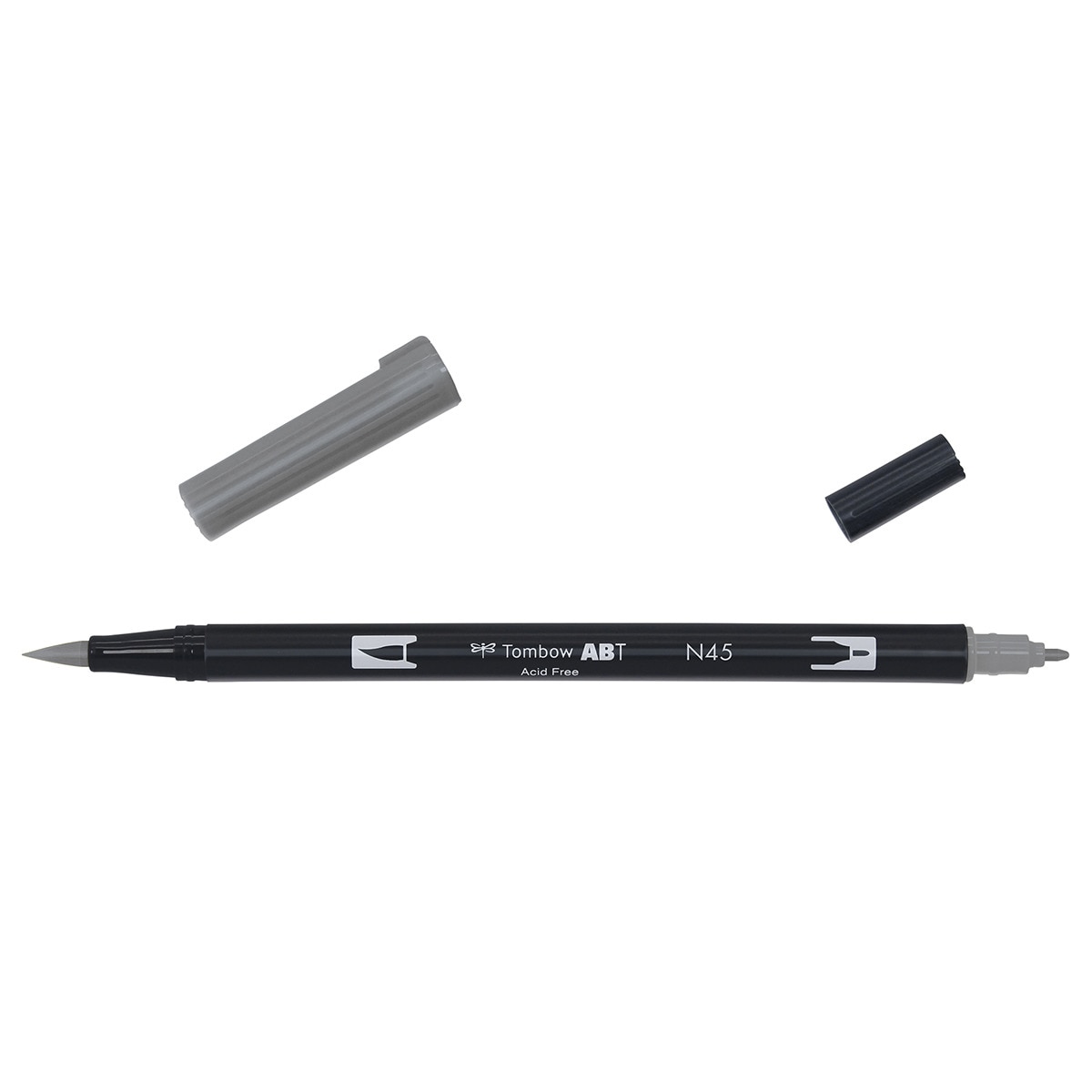Rotulador Dual Brush ABT Doble Punta Acuarelable Tombow Cool Grey 10 N45 Gris-2
