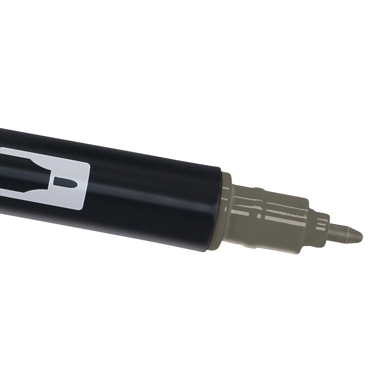 Marcador Dual Brush ABT de ponta dupla aguarelável Warm Grey 8 N49 Cinzento-3