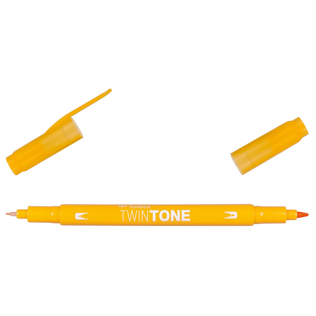 Marcador de ponta dupla TwinTone Base de água Chrome Yellow 04 Amarelo-2