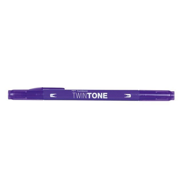 Imagem 0 de Marcador de ponta dupla TwinTone Base de água Grape 82