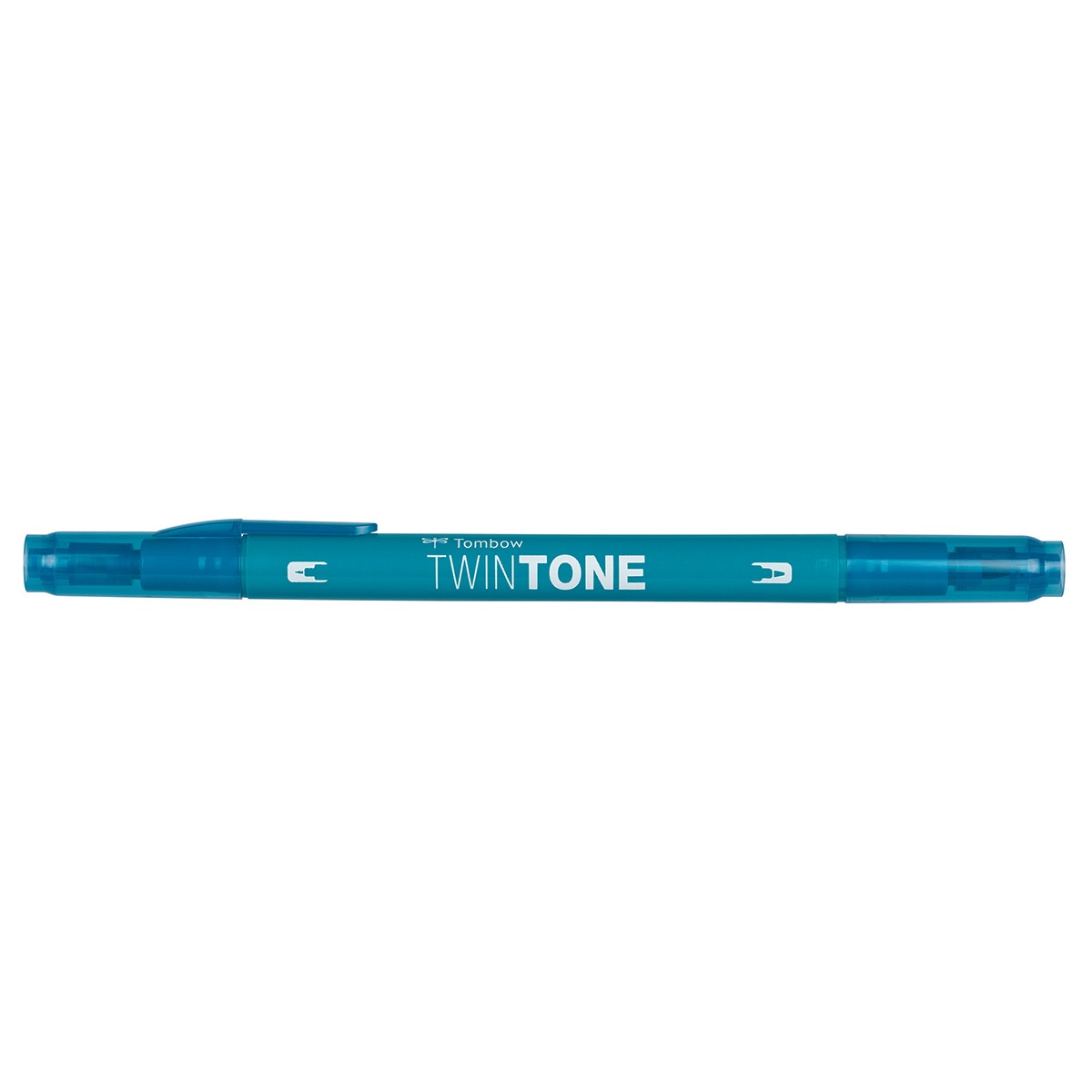 Marcador de ponta dupla TwinTone Base de água Turquoise Blue 84 Turquesa-1