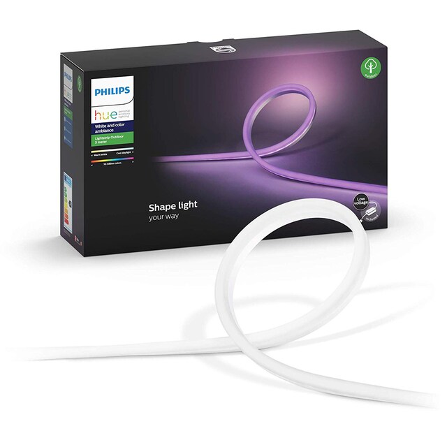 Imagen 0 de Tira LED para exteriores Philips Hue White and Color Ambiance Lightstrip 5 metros