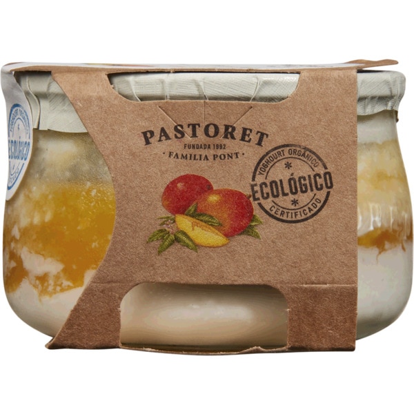 Iogurte com Manga Biológico embalagem 135 g