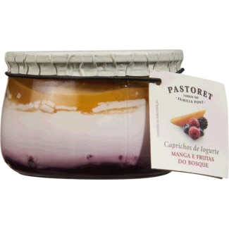 Iogurte com Frutos Vermelhos e Manga embalagem 150 g - Pastoret