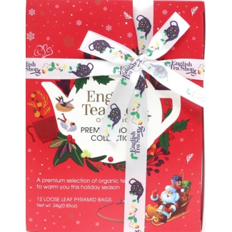 Chá Prisma Vermelho Colecção Natal Biológico embalagem 12 unidades - English Tea Shop