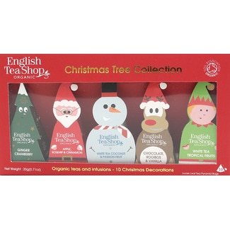 Chás Variados Prisma Colecção Árvore de Natal Biológico embalagem 10 unidades - English Tea Shop