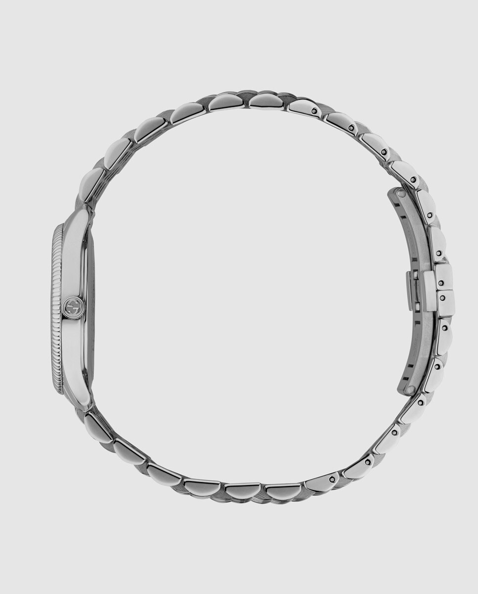 Relógio G-Timeless Slim YA1265019 de Aço Prata-3