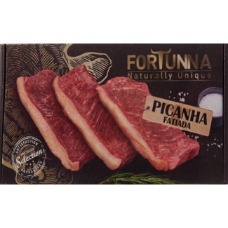Picanha de Novilho Fatiada embalagem 450 g - Fortunna Naturally Unique