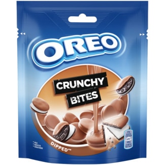 Bolachas Cobertas com Chocolate Crunchy Bites embalagem 110 g - Oreo