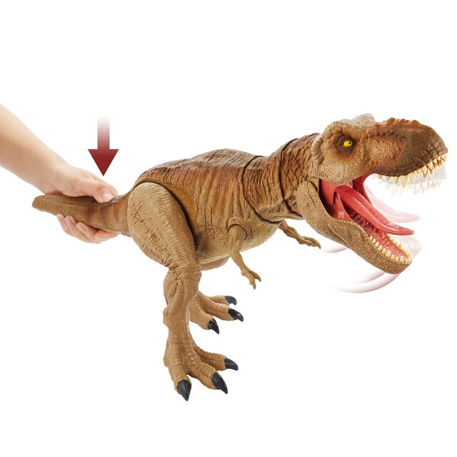 tiranosaurio rex de mattel