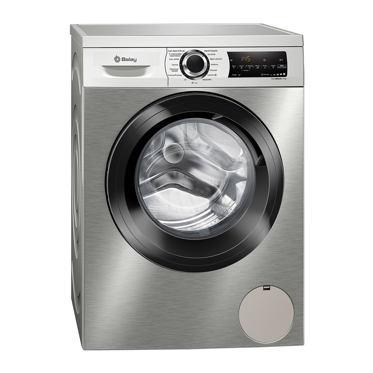 Lavadora de carga frontal Balay 3TS992XT de 9 Kg y 1.200 rpm · Hipercor