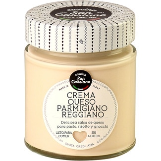 crema de queso Parmigiano Reggiano tarro 150 g - San Cassiano