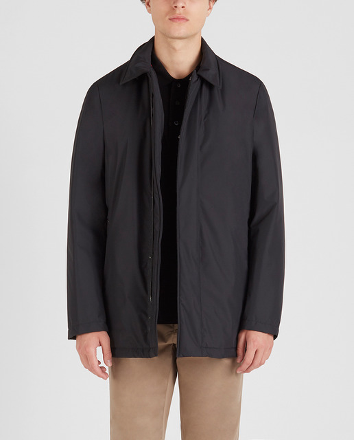Chaqueta de abrigo de hombre negra con dos bolsillos · Paul \u0026 Shark · El  Corte Inglés
