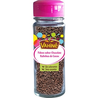 fideos sabor chocolate frasco 71 g - Vahine