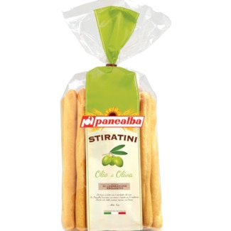 Gressinos Stiratini embalagem 250 g - Panealba