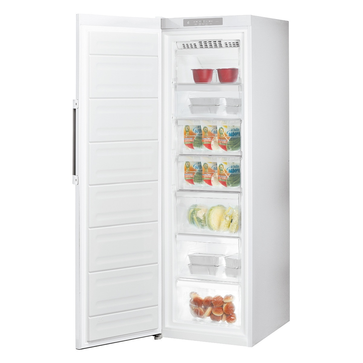 Congelador vertical Whirlpool No Frost - UW8 F2Y WBI F 2 Blanco-2
