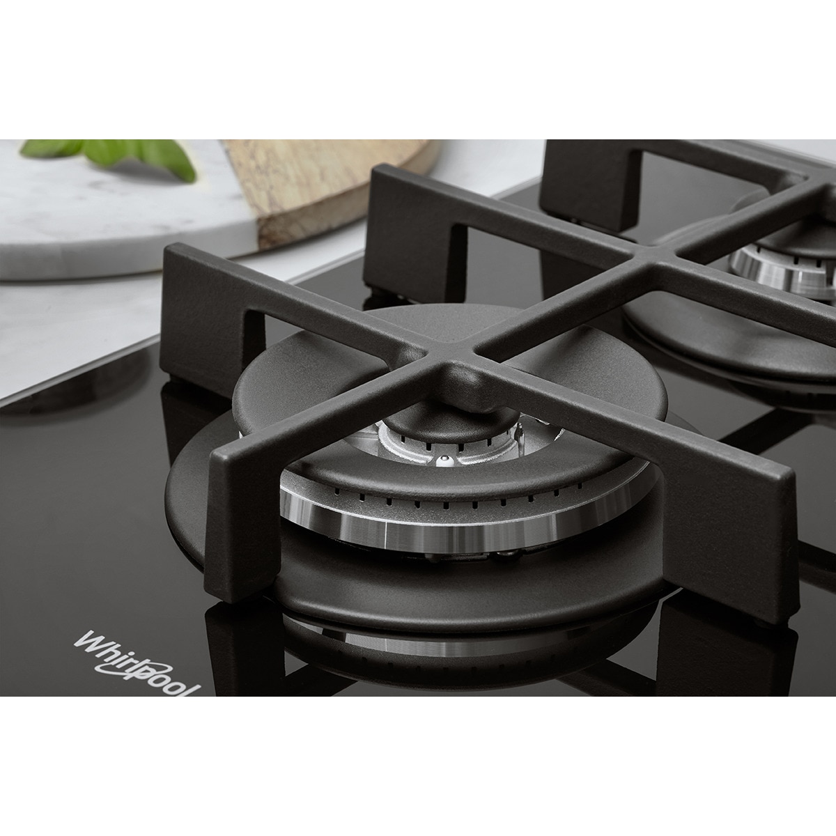 Placa gas Whirlpool 5 quemadores - GOWL 728/NB Negro-2