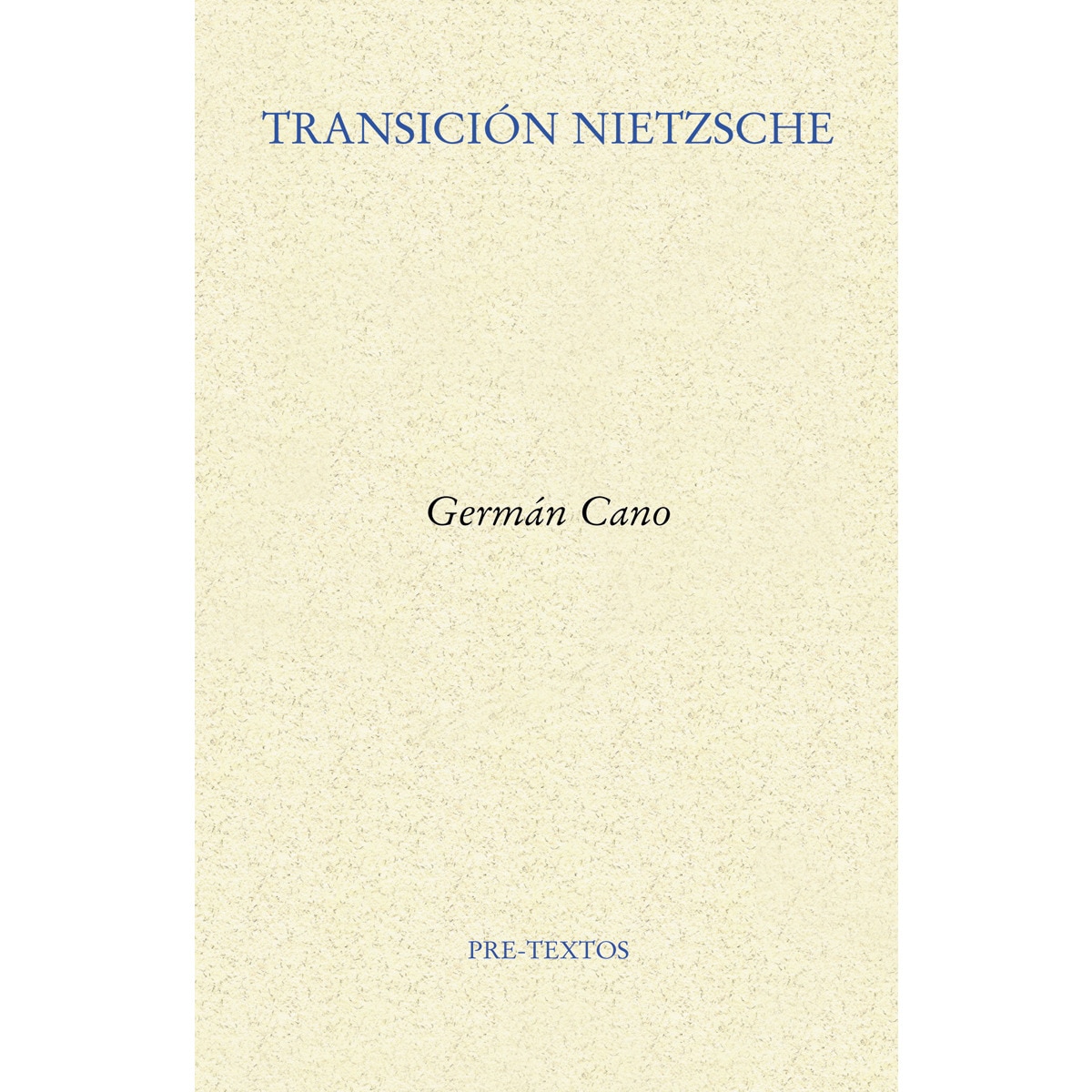 Transición nietzsche(Tapa blanda con solapas) 1