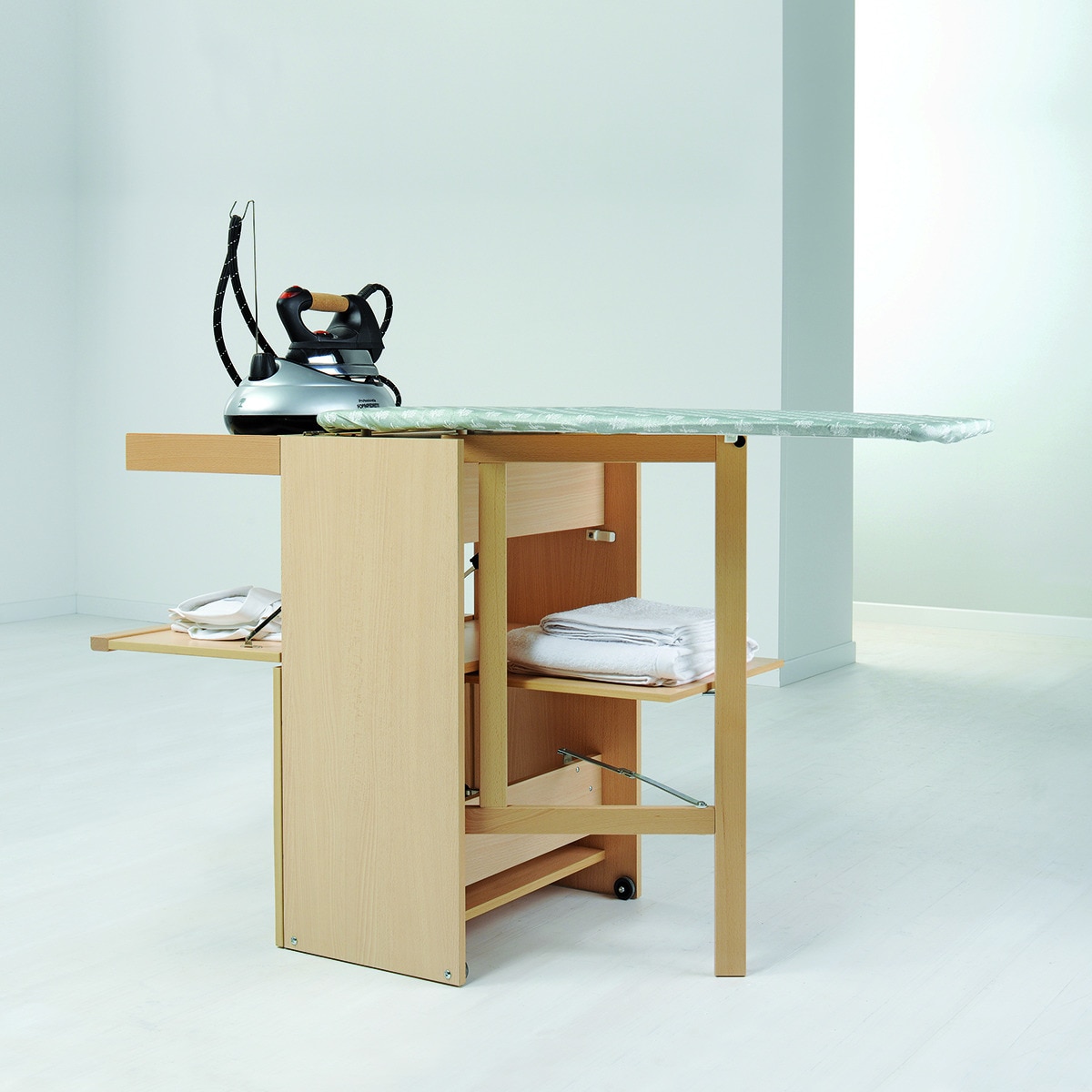 Móvel com tábua de engomar 101 x 49 loStiro Foppapedretti Natural-3