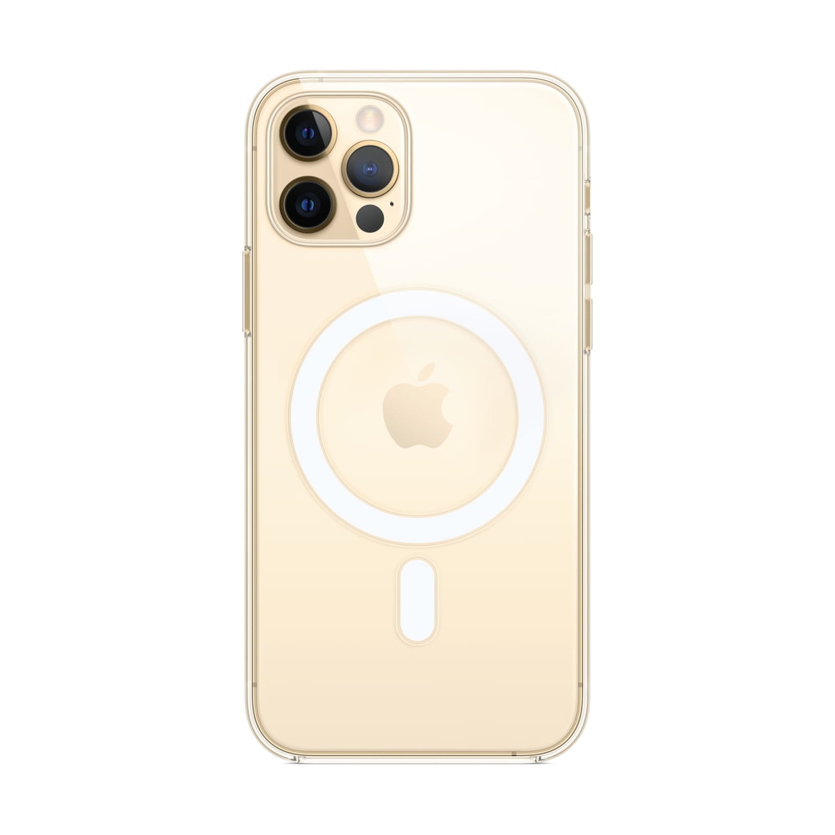 Capa Apple iPhone 12/12 Pro MagSafe Silicone - Transparente Transparente-2